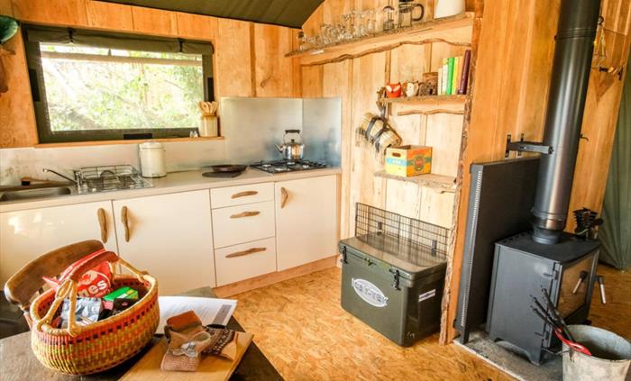 Glamping Holidays in the woods, Hay-on-Wye, Wales
